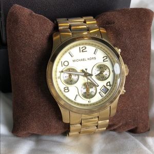 Gold Michael Kors Watch